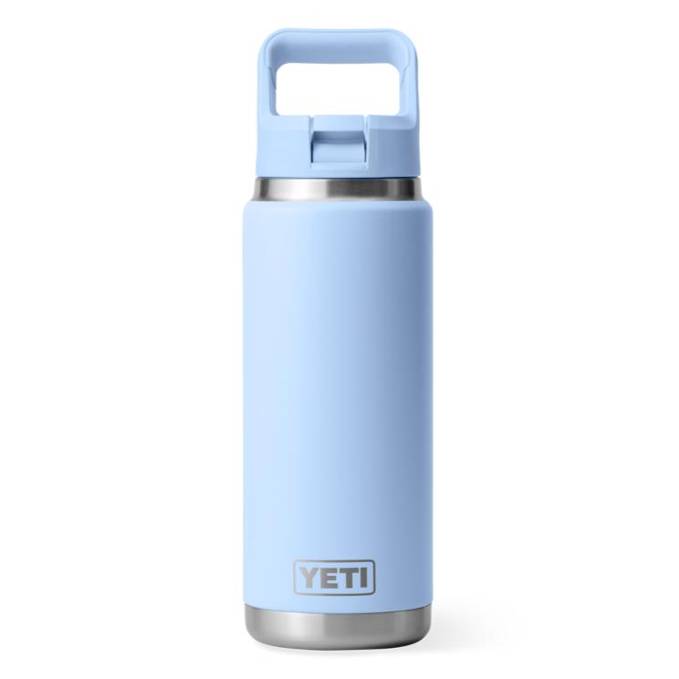 YETI Rambler 26 oz Water Bottle with Straw Cap-Hunting/Outdoors-Big Sky Blue-Kevin's Fine Outdoor Gear & Apparel