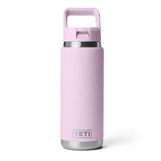 YETI Rambler 26 oz Water Bottle with Straw Cap-Hunting/Outdoors-Cherry Blossom-Kevin's Fine Outdoor Gear & Apparel