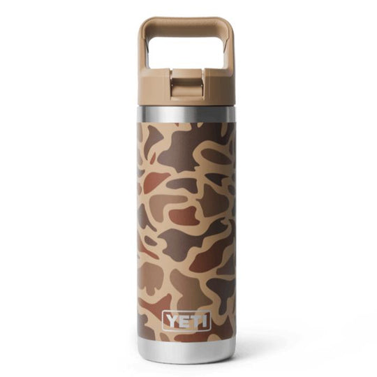 YETI 18 oz Rambler Water Bottle with Color-Matched Straw Cap-Hunting/Outdoors-Kevin's Fine Outdoor Gear & Apparel