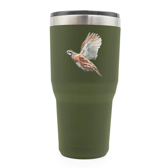 Kevin's Yukon Outfitters 30 oz Printed Tumbler-Hunting/Outdoors-Quail-Olive Drab-Kevin's Fine Outdoor Gear & Apparel