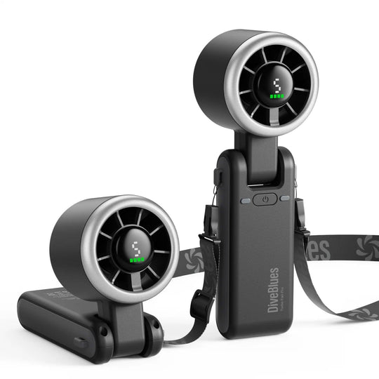 Diveblues Jet Force Turbo Cooling Fan-Hunting/Outdoors-Black-Kevin's Fine Outdoor Gear & Apparel