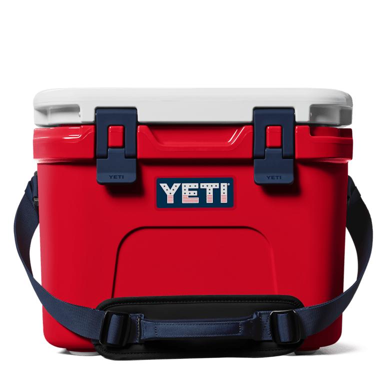 YETI Roadie 15 Cooler-Hunting/Outdoors-Rescue Red/White/Navy-Kevin's Fine Outdoor Gear & Apparel