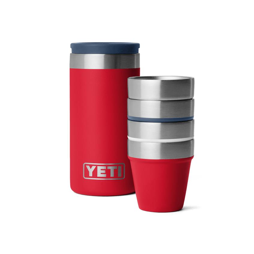 YETI Shot Glasses with Carrying Case-Hunting/Outdoors-Red/White/Navy-Kevin's Fine Outdoor Gear & Apparel