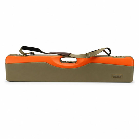 Negrini Wings Semi-Auto/Pump Travel Shotgun Case 16406LXP/6271-Hunting/Outdoors-Khaki/Blaze-Kevin's Fine Outdoor Gear & Apparel
