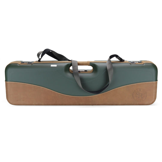 Norfork Classic QR Expedition Fly Fishing Rod & Reel Travel Case 16201LXP/6644-Hunting/Outdoors-Green/Tobacco Leather/Tan-Kevin's Fine Outdoor Gear & Apparel
