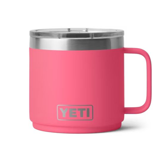 YETI Rambler 14oz. Mug w/ Magslider Lid-Hunting/Outdoors-Tropical Pink-Kevin's Fine Outdoor Gear & Apparel