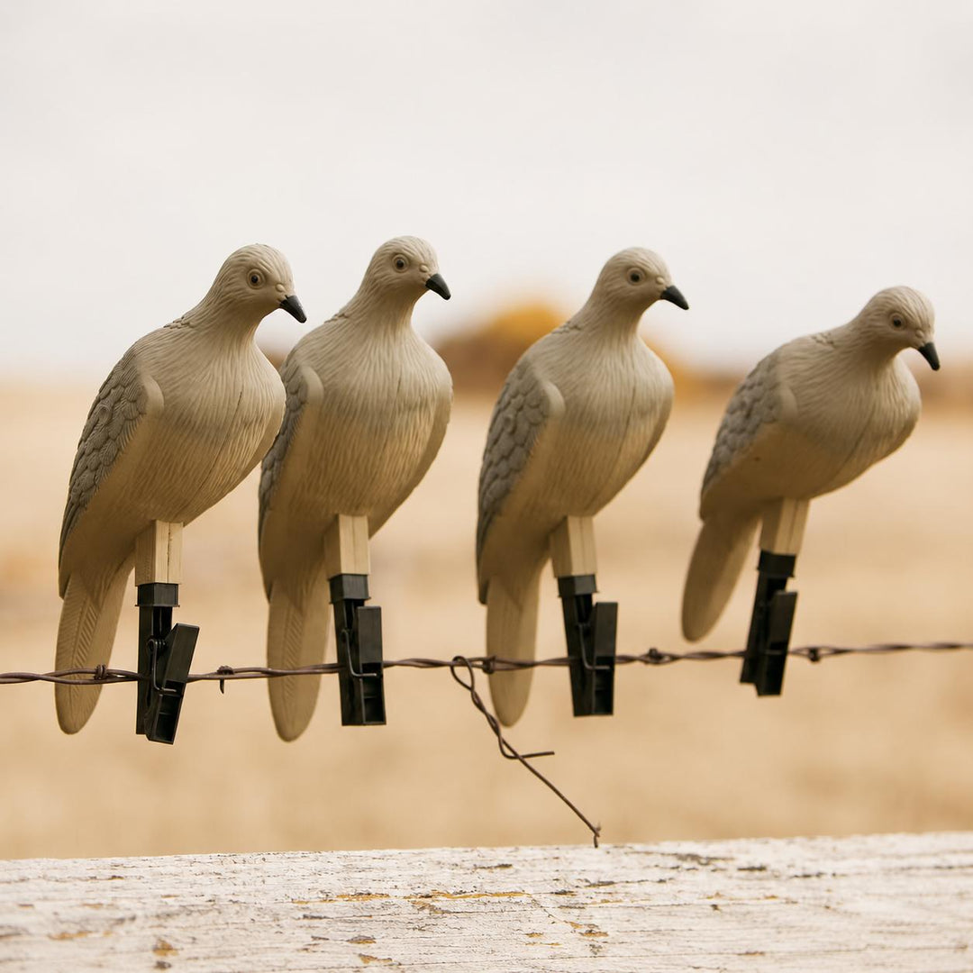 MOJO Clip On Dove 4 Pack