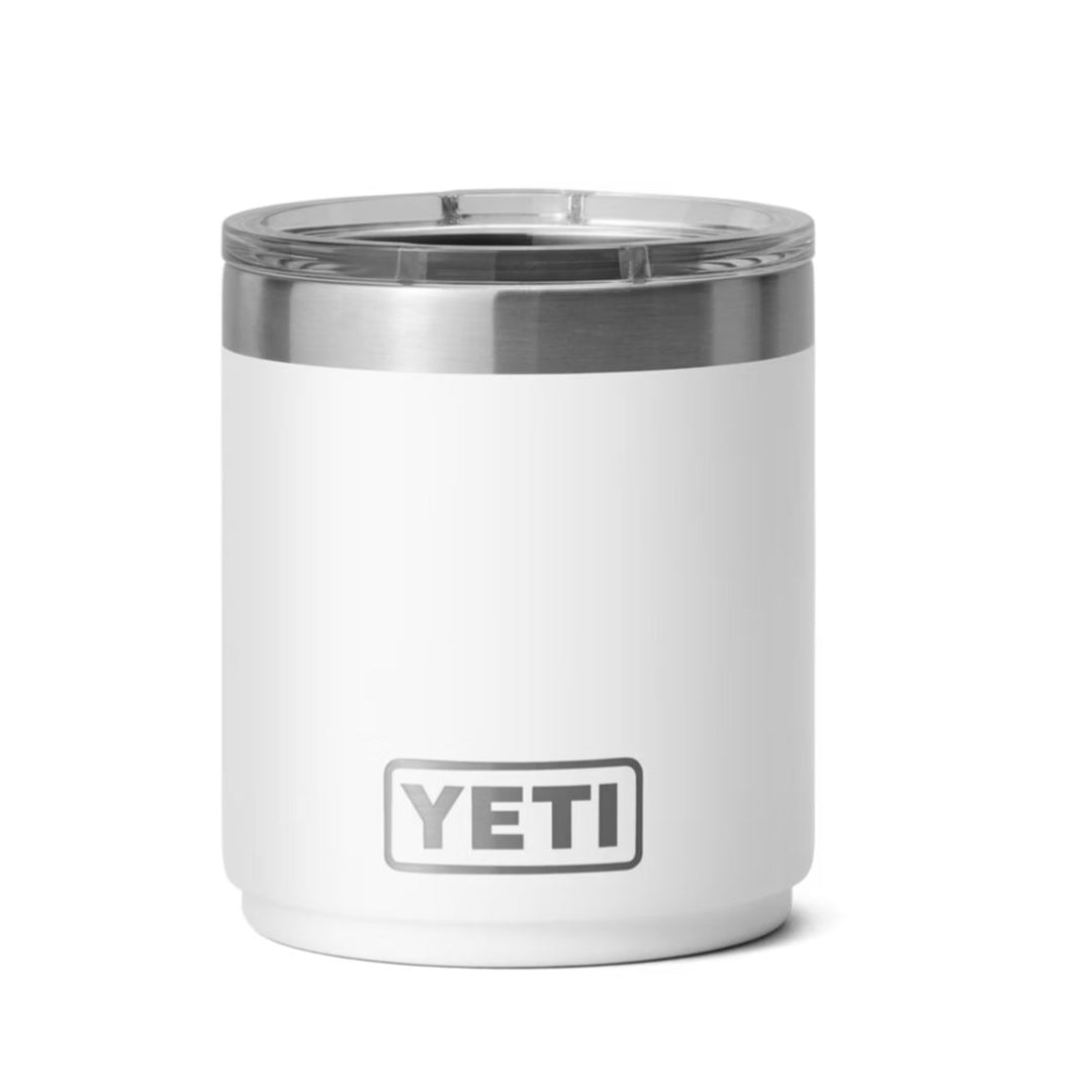 Yeti Rambler 10 oz Lowball 2.0 with Magslider Lid-Hunting/Outdoors-White-Kevin's Fine Outdoor Gear & Apparel