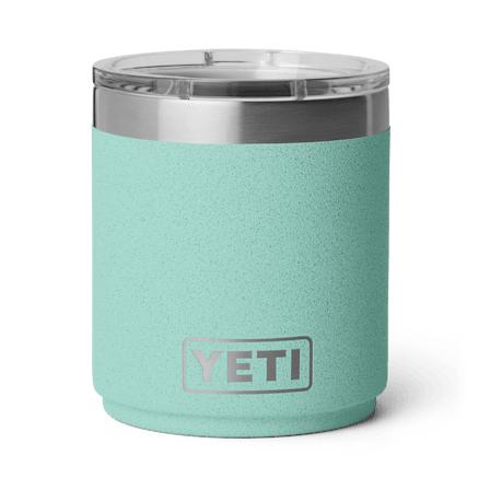 YETI Rambler 10 oz Lowball 2.0 with Durasip Ceramic Lining and MegaSlider Lid-Hunting/Outdoors-Sea Stone-Kevin's Fine Outdoor Gear & Apparel