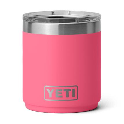 YETI Rambler 10 oz Lowball 2.0 with Durasip Ceramic Lining and MegaSlider Lid-Hunting/Outdoors-Tropical Pink-Kevin's Fine Outdoor Gear & Apparel