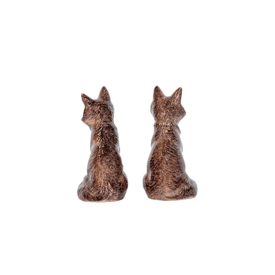 Juliska Clever Creatures Fox Salt and Pepper Shakers (Set of 2)-Home/Giftware-Kevin's Fine Outdoor Gear & Apparel