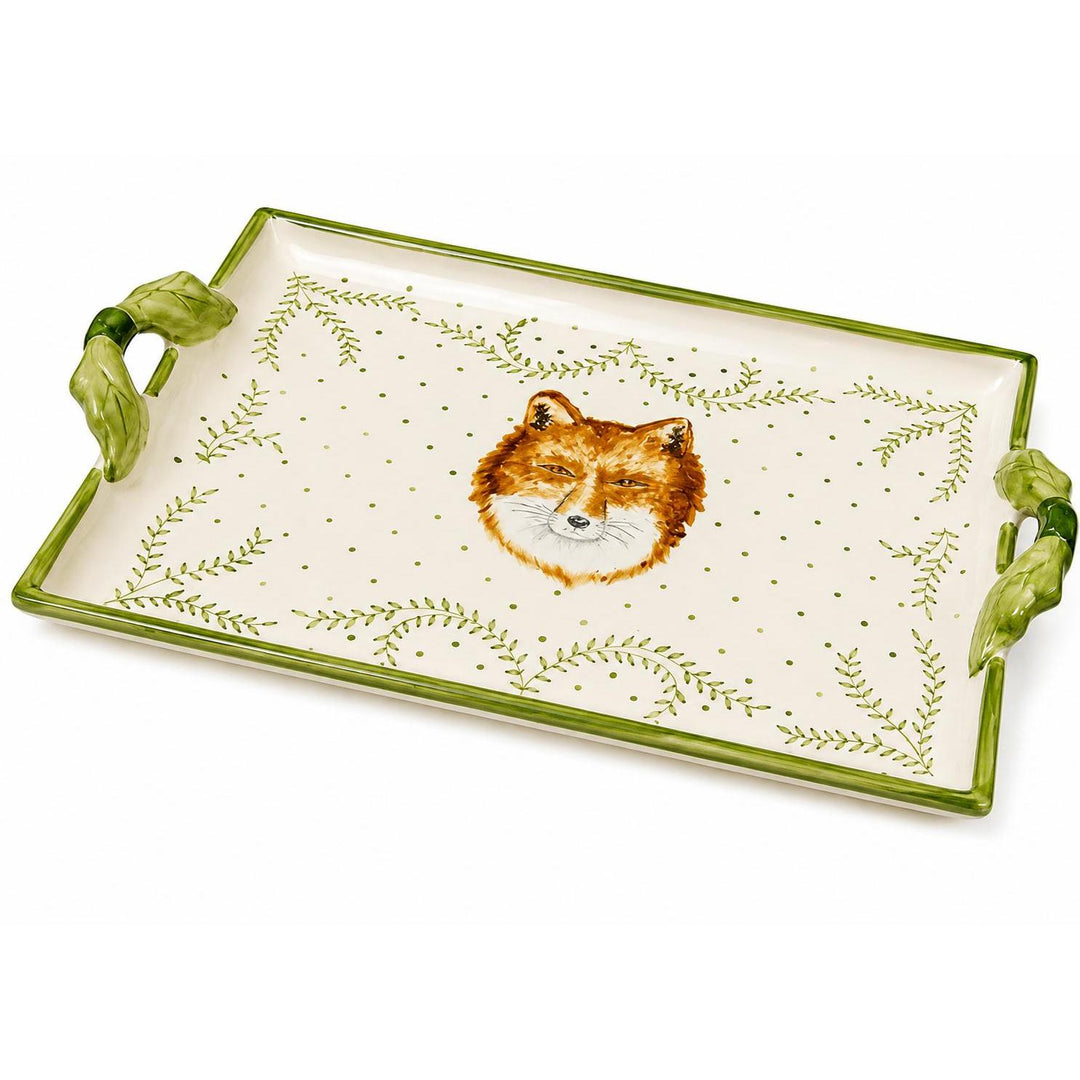 Foxy Two Handled Tray