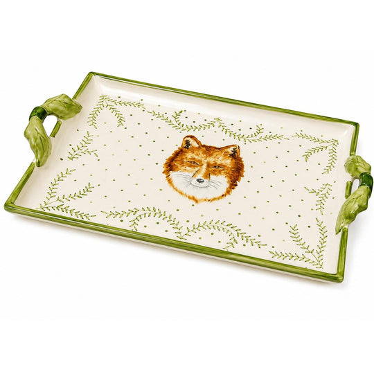 Foxy Two Handled Tray