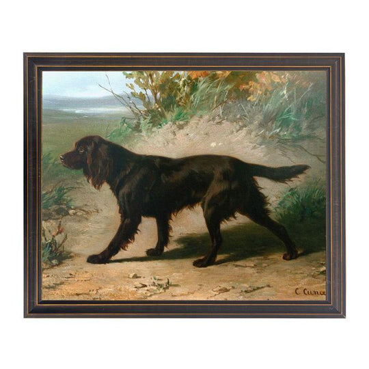 Vintage Hunting Dogs Oil Reproduction-Home/Giftware-Spaniel-Kevin's Fine Outdoor Gear & Apparel