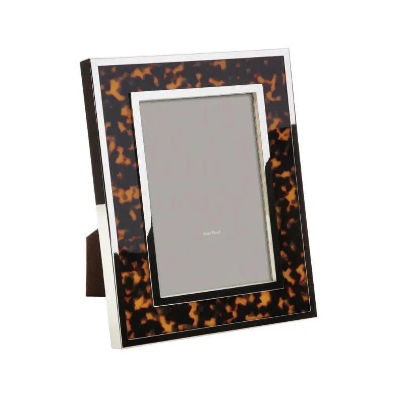 Tortoise Shell and Silver Frame-Home/Giftware-Kevin's Fine Outdoor Gear & Apparel