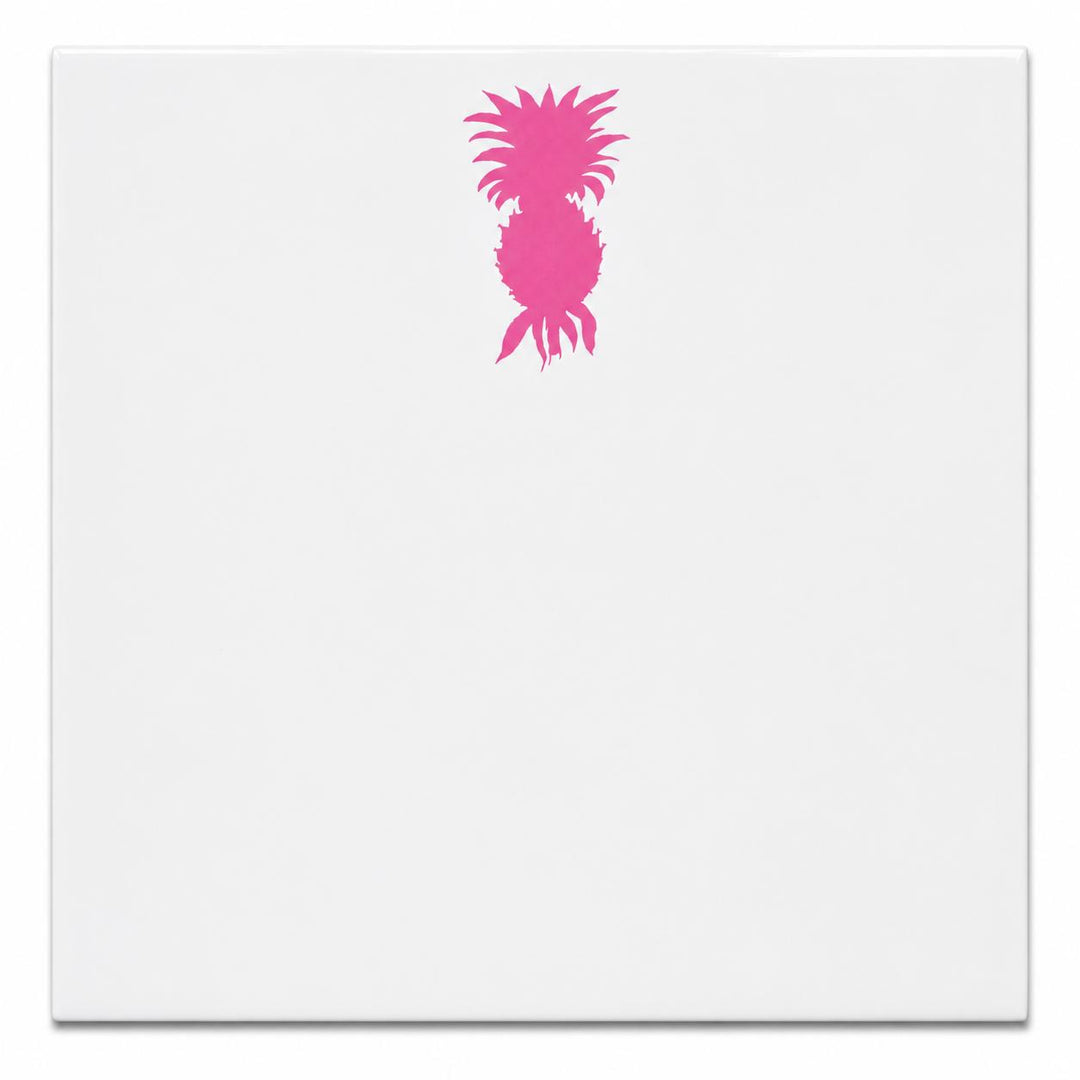 Kevin's Note Pads-Home/Giftware-Pineapple Silhouette /Azalea-Kevin's Fine Outdoor Gear & Apparel