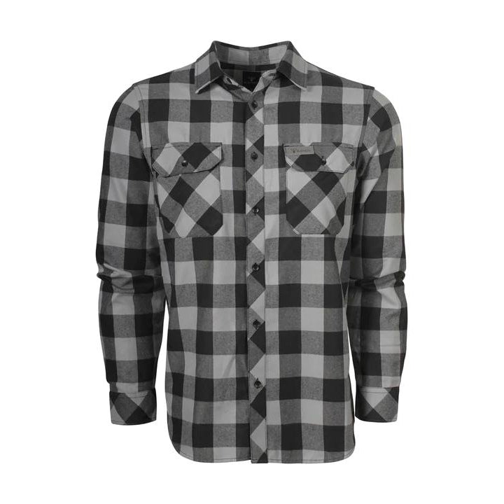 King's Camo Flannel Shirt-Men's Clothing-Smoke-M-Kevin's Fine Outdoor Gear & Apparel