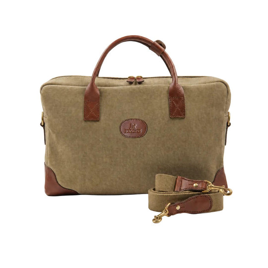 Kevin's Canvas & Leather Excutive Briefcase-Luggage-Kevin's Fine Outdoor Gear & Apparel