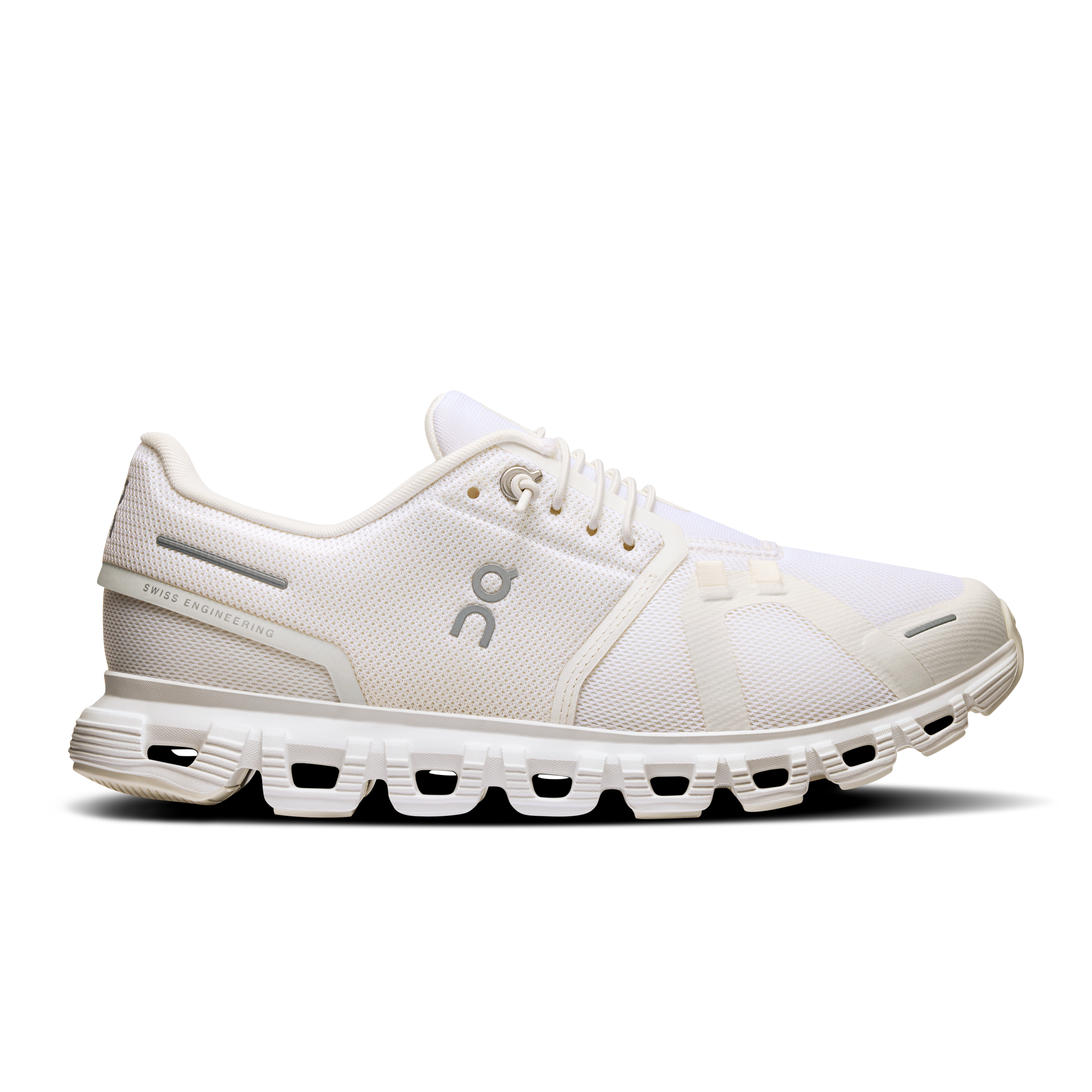 On Running Cloud 6 Women's Shoes-Women's Footwear-White | White-6-Kevin's Fine Outdoor Gear & Apparel