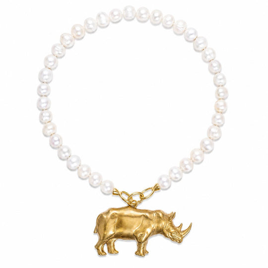 Kevin's Freshwater Pearl Pendant Necklace-Jewelry-Rhino/White Pearl-Kevin's Fine Outdoor Gear & Apparel