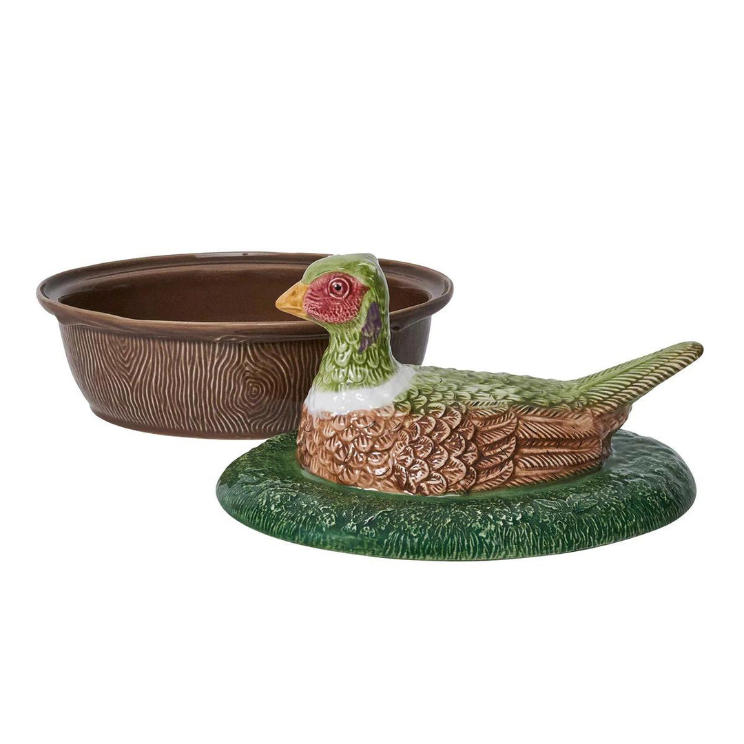 Juliska Forest Walk Pheasant Baker with Lid-Home/Giftware-Kevin's Fine Outdoor Gear & Apparel