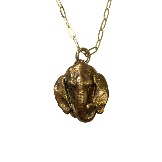 Paperclip Pendant Necklace-Jewelry-Elephant Head-Kevin's Fine Outdoor Gear & Apparel