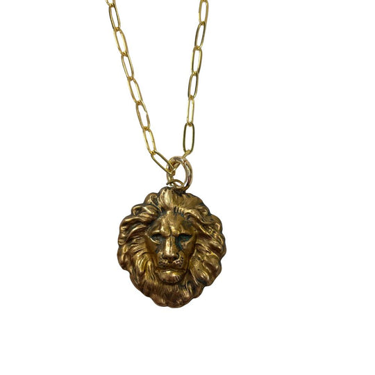 Paperclip Pendant Necklace-Jewelry-Lion Head-Kevin's Fine Outdoor Gear & Apparel