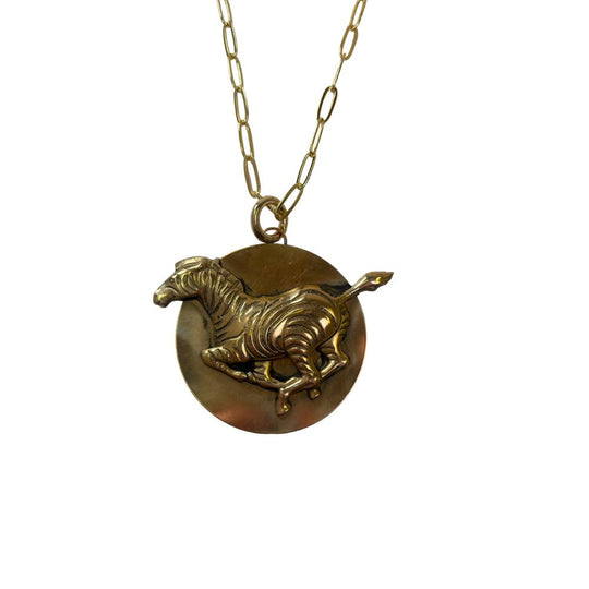 Paperclip Pendant Necklace-Jewelry-Full Body Zebra-Kevin's Fine Outdoor Gear & Apparel