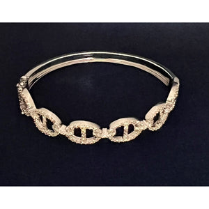 Diamond Oval Bangle Bracelet-Jewelry-Kevin's Fine Outdoor Gear & Apparel