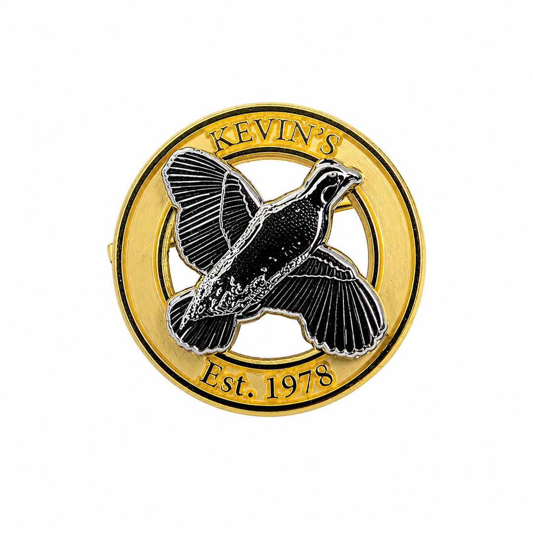 Kevin's Flying Quail Ring Hat Pin-Jewelry-Kevin's Fine Outdoor Gear & Apparel