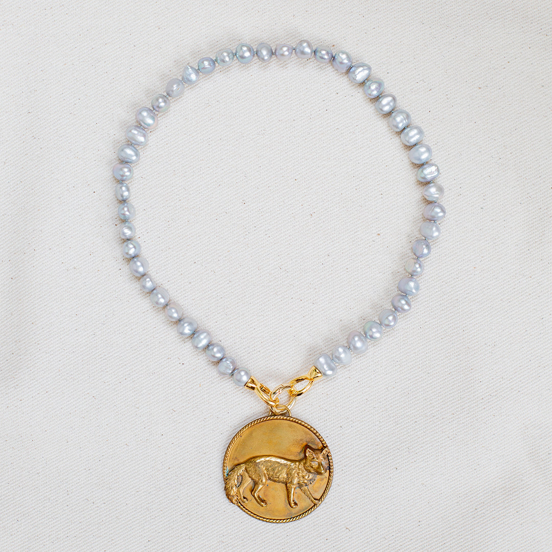 Kevin's Freshwater Pearl Pendant Necklace-Jewelry-Fox/Grey Pearl-Kevin's Fine Outdoor Gear & Apparel
