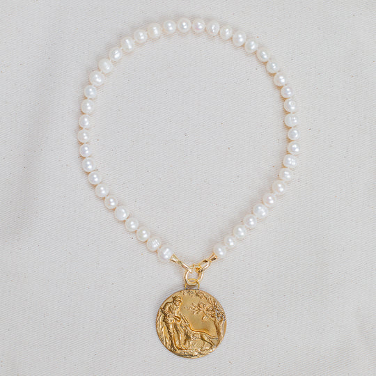 Kevin's Freshwater Pearl Pendant Necklace-Jewelry-Hunter/White Pearl-Kevin's Fine Outdoor Gear & Apparel