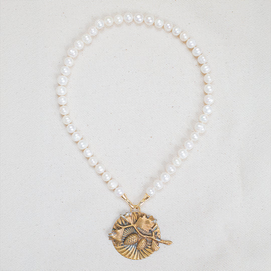 Kevin's Freshwater Pearl Pendant Necklace-Jewelry-Pine/White Pearl-Kevin's Fine Outdoor Gear & Apparel