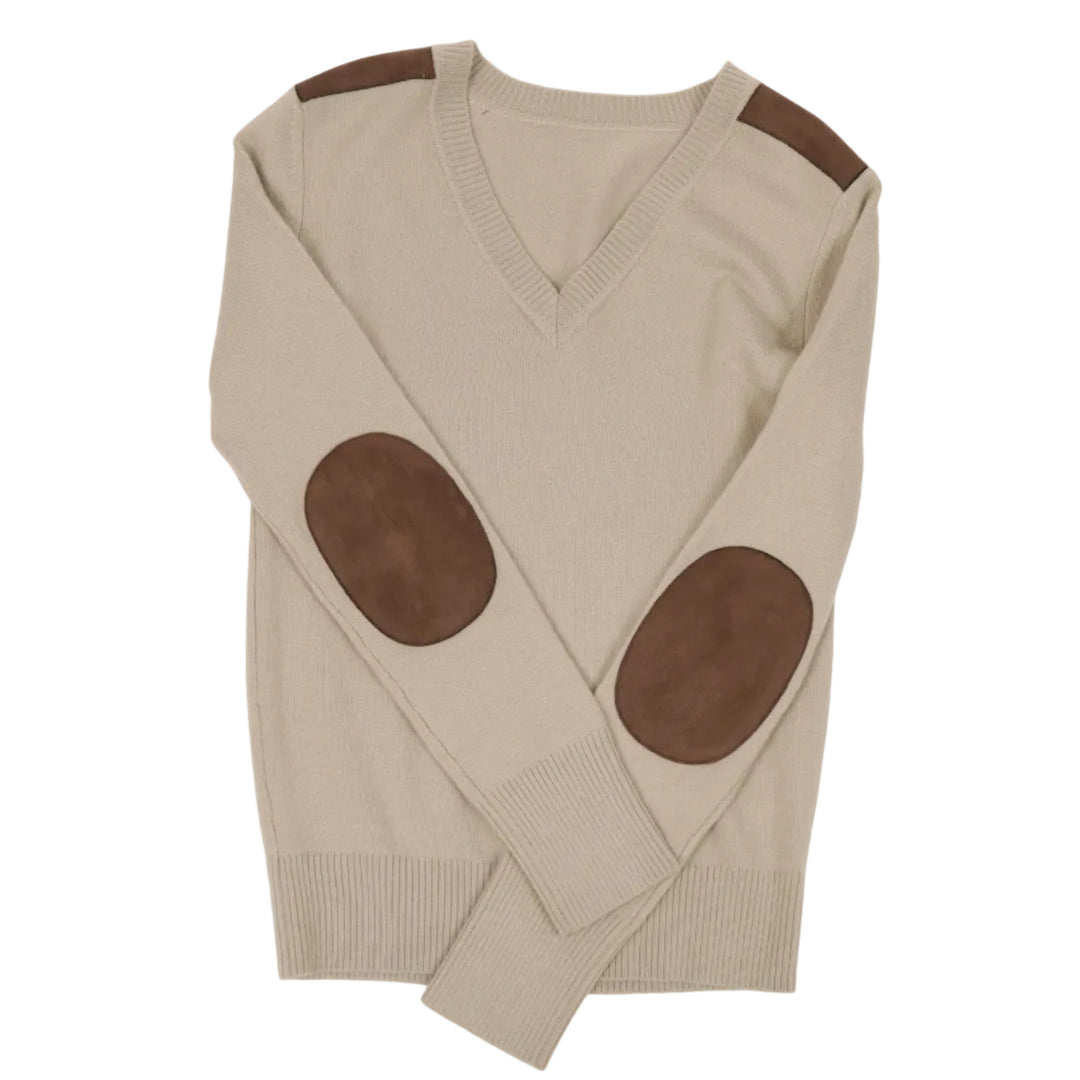Kevin's Huntress V-Neck Lambswool Sweater-Women's Clothing-Kevin's Fine Outdoor Gear & Apparel