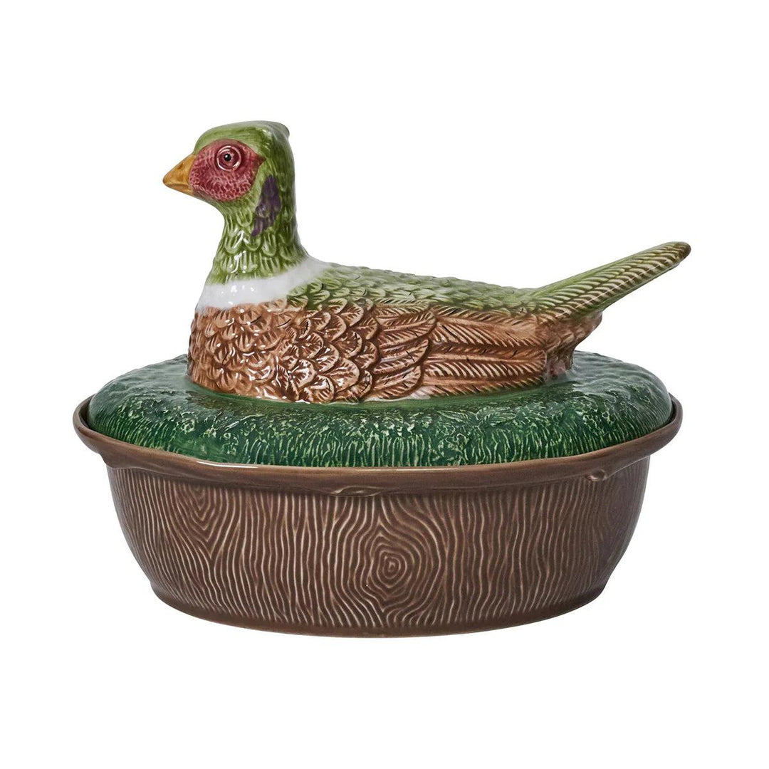 Juliska Forest Walk Pheasant Baker with Lid-Home/Giftware-Kevin's Fine Outdoor Gear & Apparel