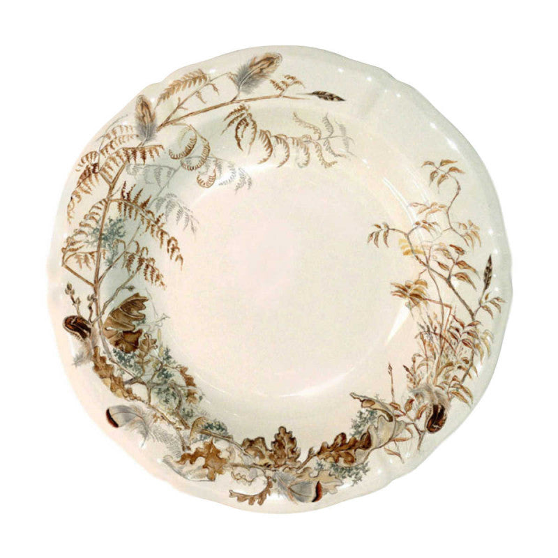 Sologne Game China Rimmed Soup Bowl-Home/Giftware-Kevin's Fine Outdoor Gear & Apparel