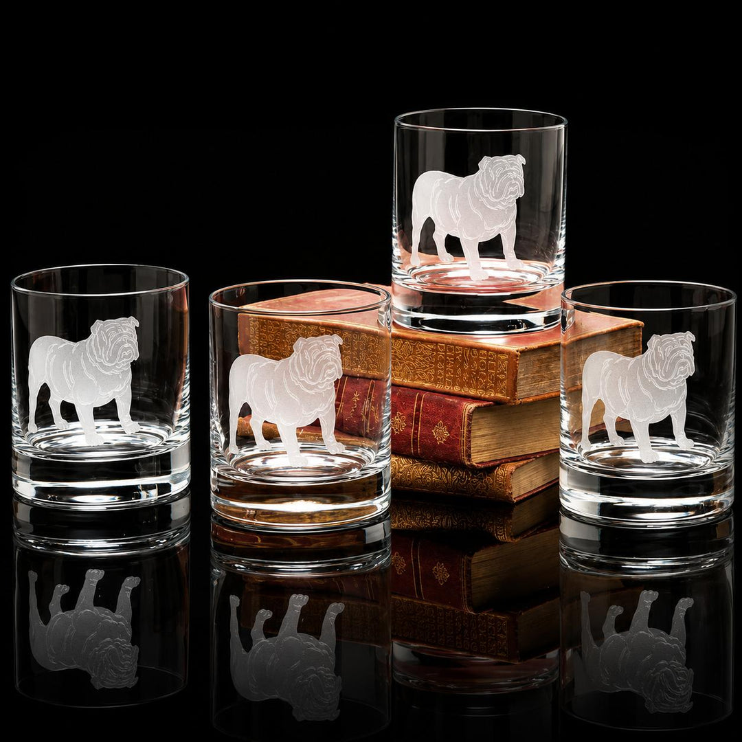 Bulldogs Rock Old Fashioned Glass Set-Home/Giftware-Kevin's Fine Outdoor Gear & Apparel