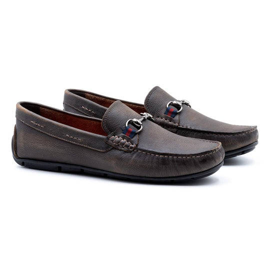 Martin Dingman Bermuda Pebble-Grain Horse Bit Loafer-Men's Footwear-Kevin's Fine Outdoor Gear & Apparel