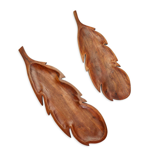 Feather Hand-Crafted Charcuterie Serving Board-Home/Giftware-21"-Kevin's Fine Outdoor Gear & Apparel
