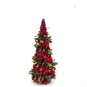 Mistletoe and Berry Cone Trees