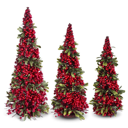 Mistletoe and Berry Cone Trees