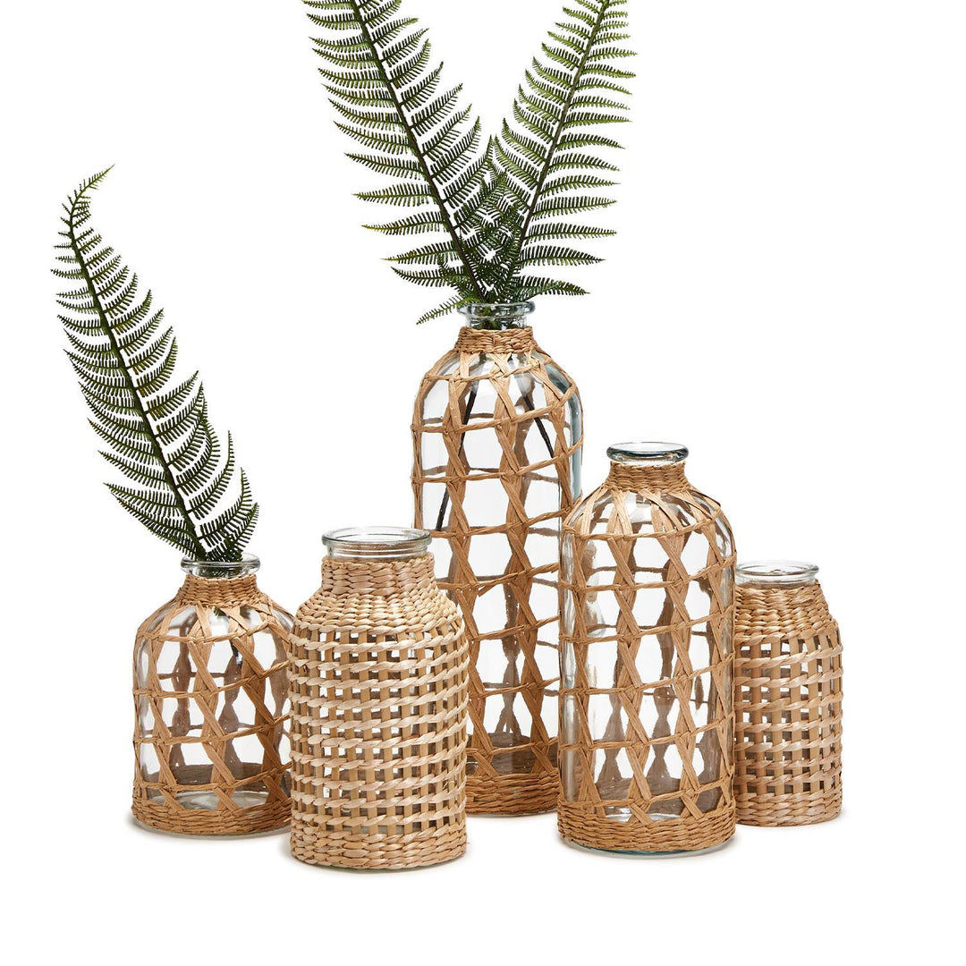 Hand Hand-Woven Lattice Vase Set of 5-Home/Giftware-Kevin's Fine Outdoor Gear & Apparel