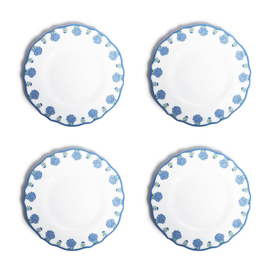 Hydrangea Set of 4 Dinner Melamine Plate-Home/Giftware-Kevin's Fine Outdoor Gear & Apparel