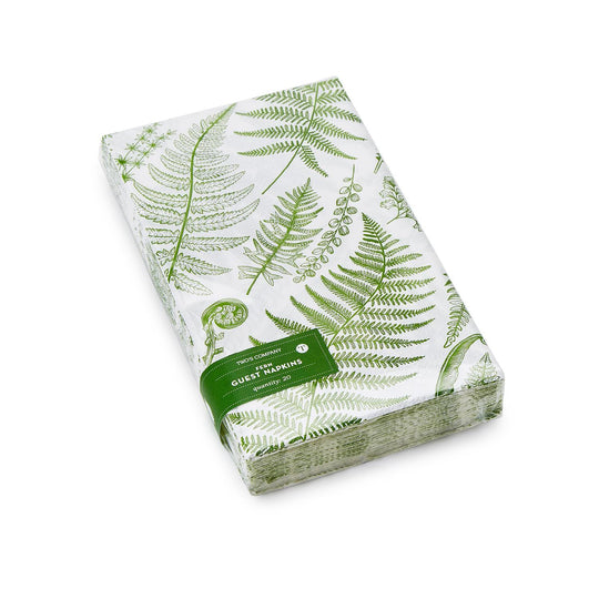Fern 3-Ply Paper Dinner Napkin/Guest Towel-Home/Giftware-Kevin's Fine Outdoor Gear & Apparel