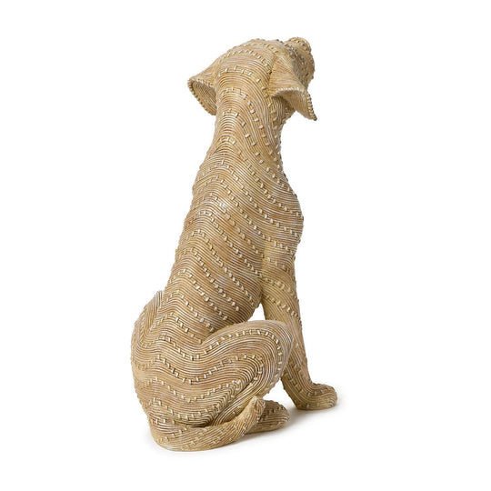 Good Dog Basket Weave Pattern Sitting Dog-Home/Giftware-Kevin's Fine Outdoor Gear & Apparel