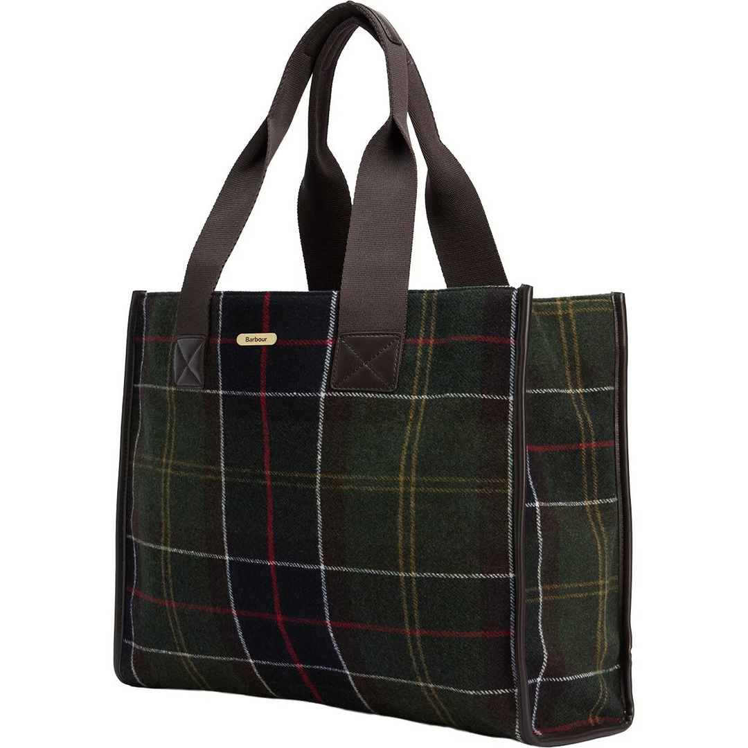 Barbour Turnberry Tartan Tote-Women's Accessories-Kevin's Fine Outdoor Gear & Apparel