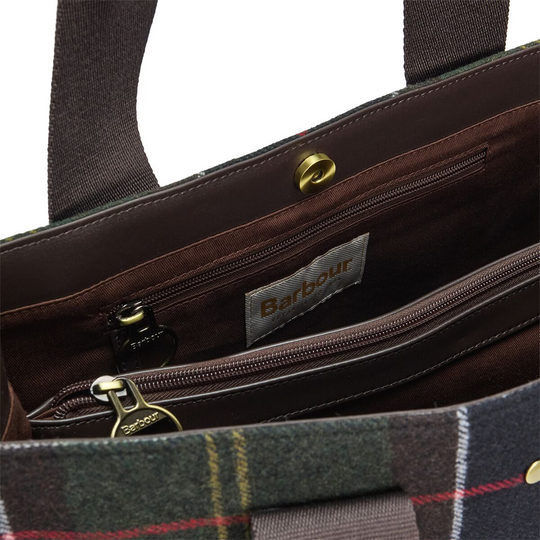 Barbour Turnberry Tartan Tote-Women's Accessories-Kevin's Fine Outdoor Gear & Apparel