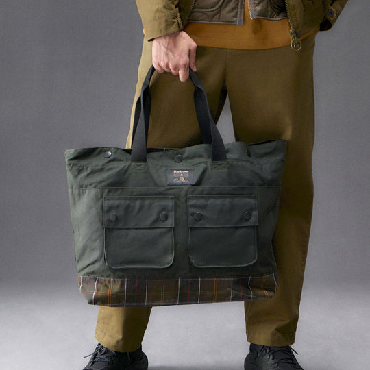 Barbour Field Wax Tote Bag-Home/Giftware-Kevin's Fine Outdoor Gear & Apparel