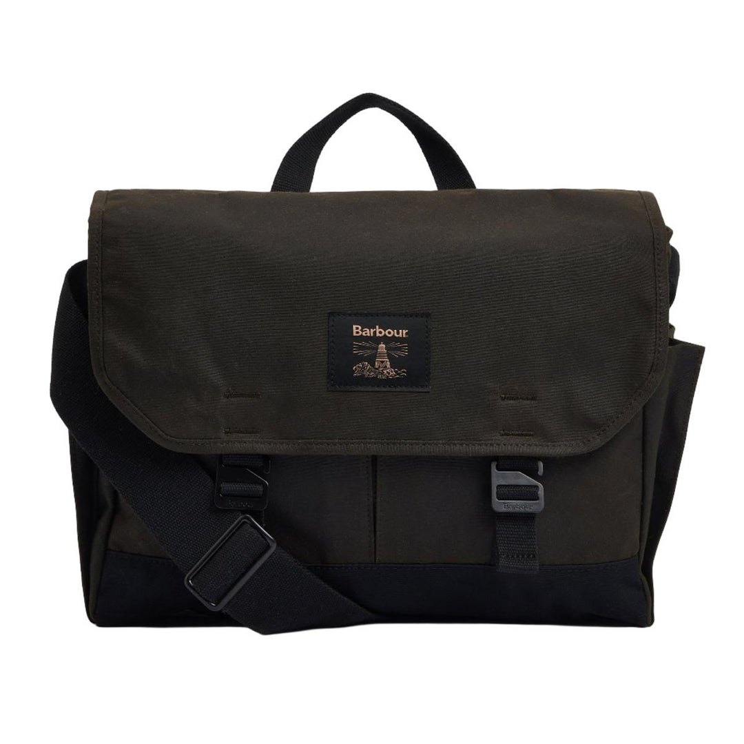 Barbour Field Waxed Messenger Bag-Home/Giftware-Kevin's Fine Outdoor Gear & Apparel