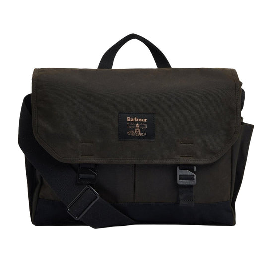 Barbour Field Waxed Messenger Bag-Home/Giftware-Kevin's Fine Outdoor Gear & Apparel